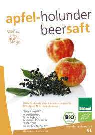 Apfel-Holundersaft